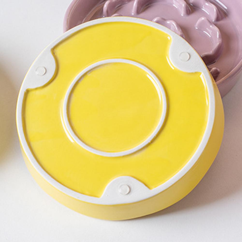 Slow Feeder Dog Bowl - Comedouro Lento para Cães, Tigela Elevada