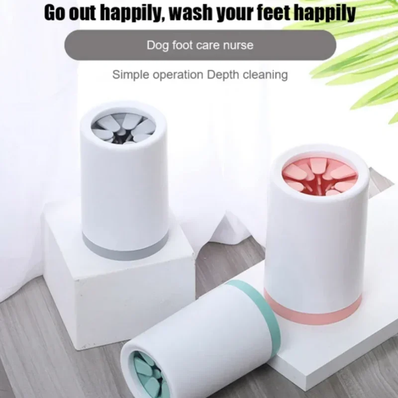 Dog Paw Cleaner - Lavadora automática de pés para animais