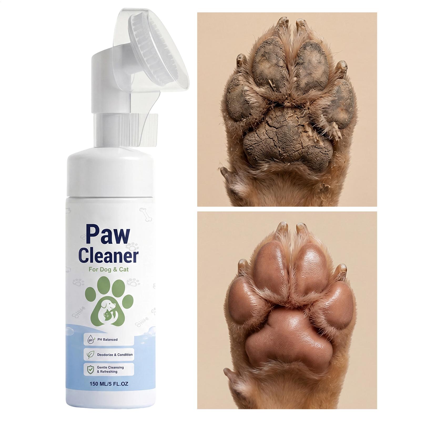 Dog Paw Cleaner - Espuma Limpadora de Patas para Cães