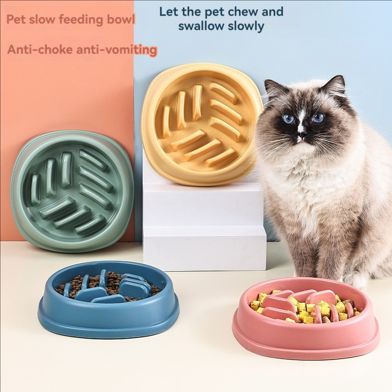Slow Feeder Dog Bowl - Suprimentos para animais de estimação cães