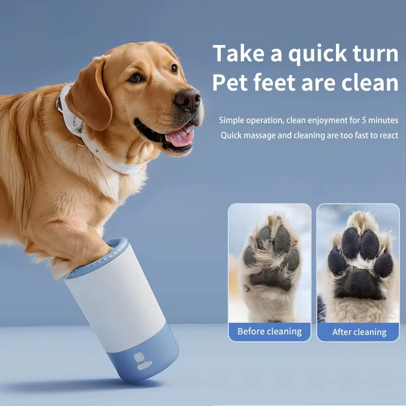 Dog Paw Cleaner - Máquina Elétrica Automática Portátil para Lavar