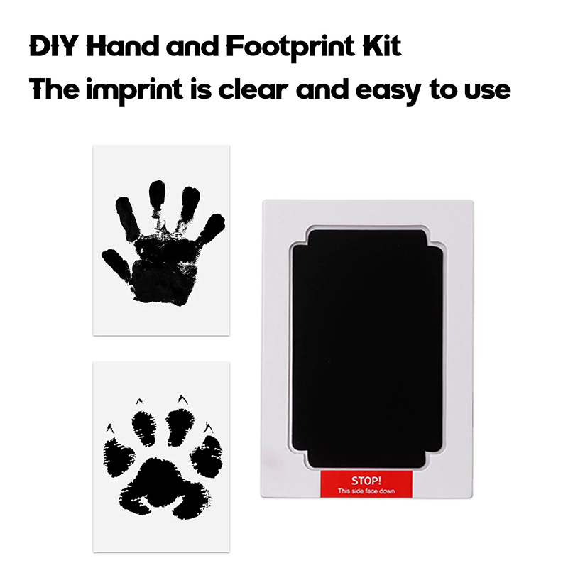 Dog Paw Cleaner - Kit de Impressão de Pegadas de