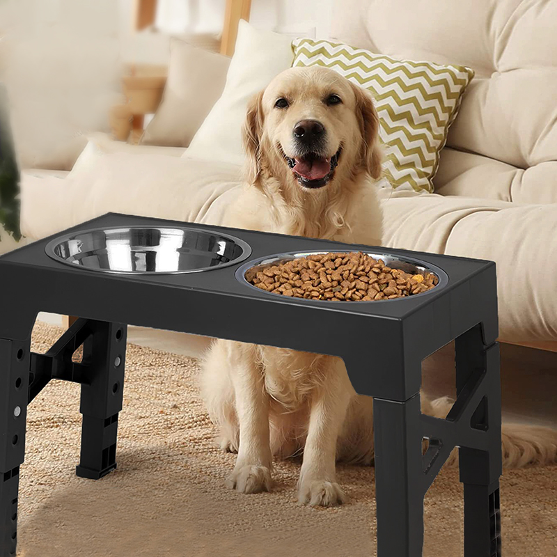 Slow Feeder Dog Bowl - BOOTEELY Tigelas elevadas para alimentação de