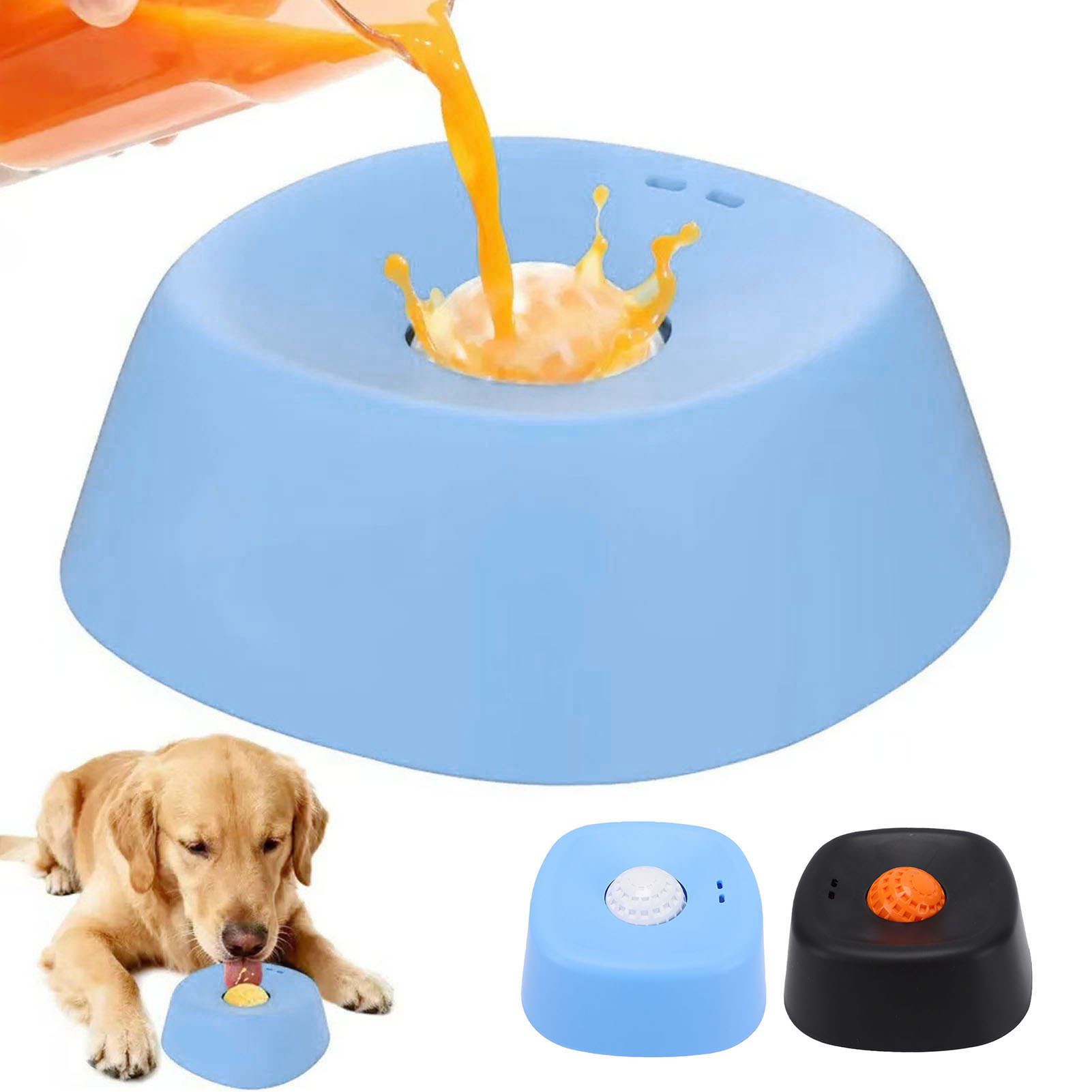 Slow Feeder Dog Bowl - Tigela Lick Bowl para Cães, Comedouro