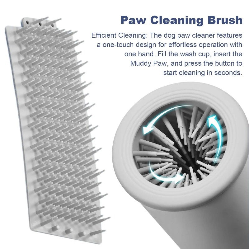 Dog Paw Cleaner - Limpador de Patas Elétrico para Cães,