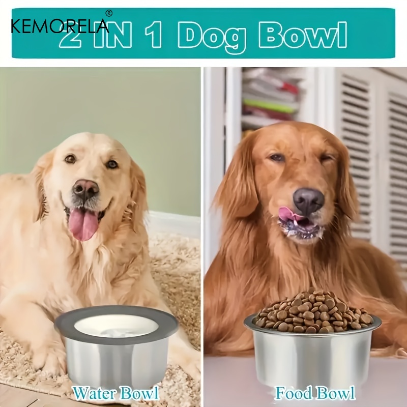 Tigela de Água para Cães em Aç - Slow Feeder Dog Bowl avaliação e preço