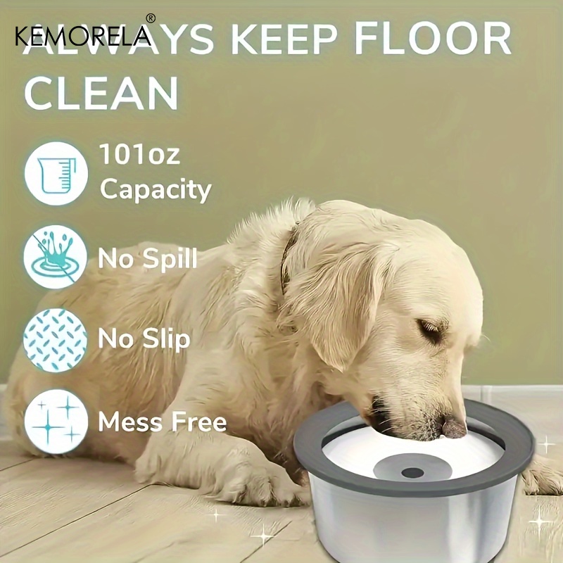 Tigela de Água para Cães em Aç - Slow Feeder Dog Bowl avaliação e preço