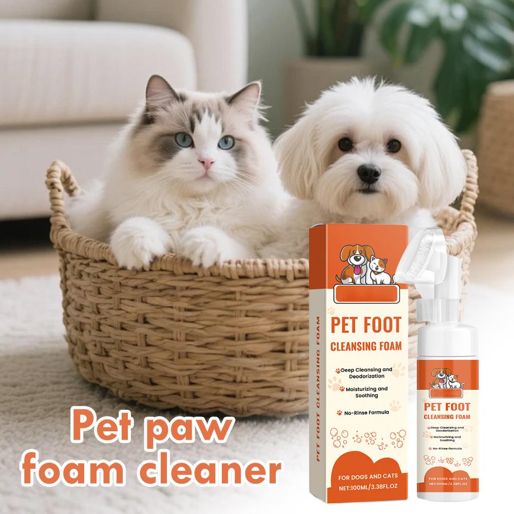 Espuma de limpeza para pés de  - Dog Paw Cleaner avaliação e preço