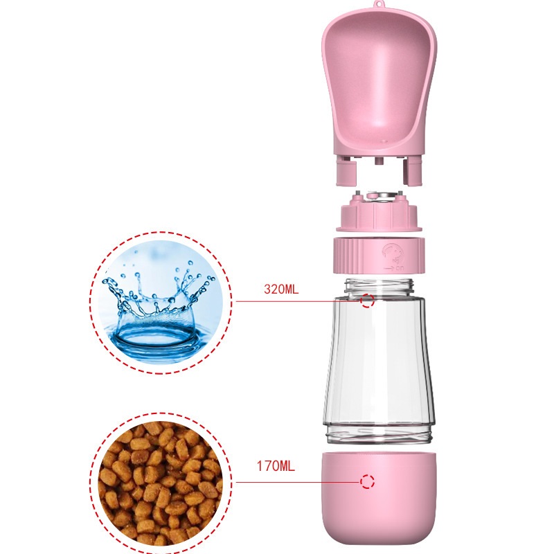 Garrafa de água portátil 2 em  - Pet Supplies Coupon avaliação e preço