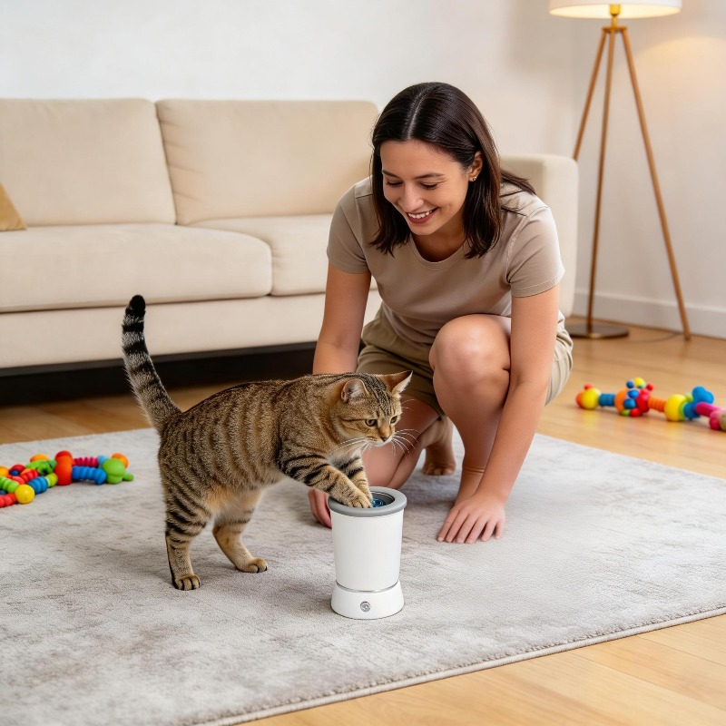 Lavador de Patas Portátil para - Dog Paw Cleaner avaliação e preço
