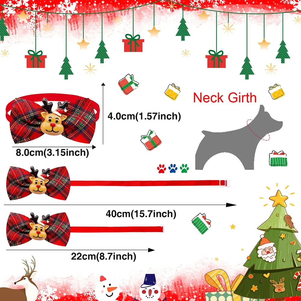 50/100 pçs natal cão gravatas  - Pet Supplies Coupon avaliação e preço