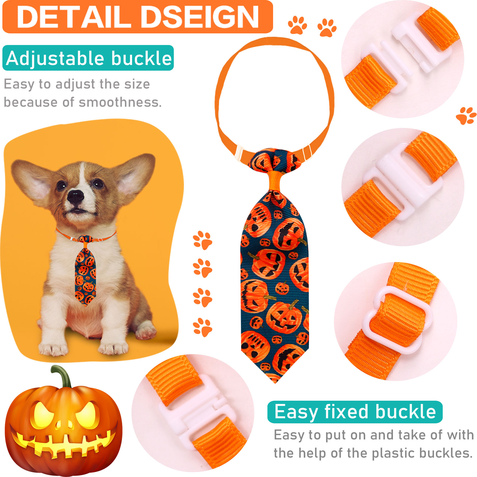50/100 pçs halloween cão alici - Pet Supplies Coupon avaliação e preço