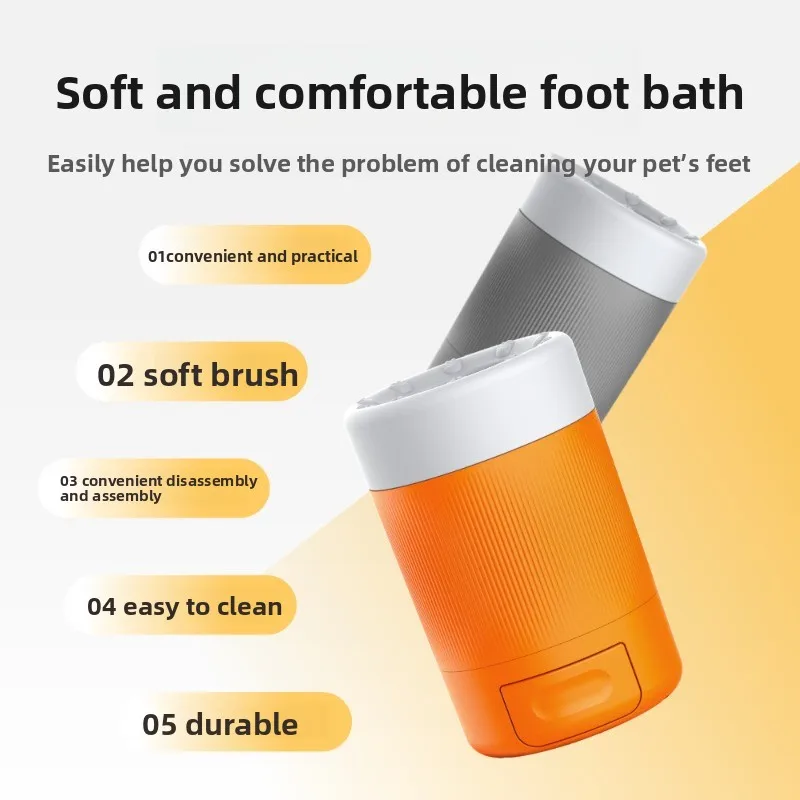 Copo Limpador de Patas Semiaut - Dog Paw Cleaner avaliação e preço