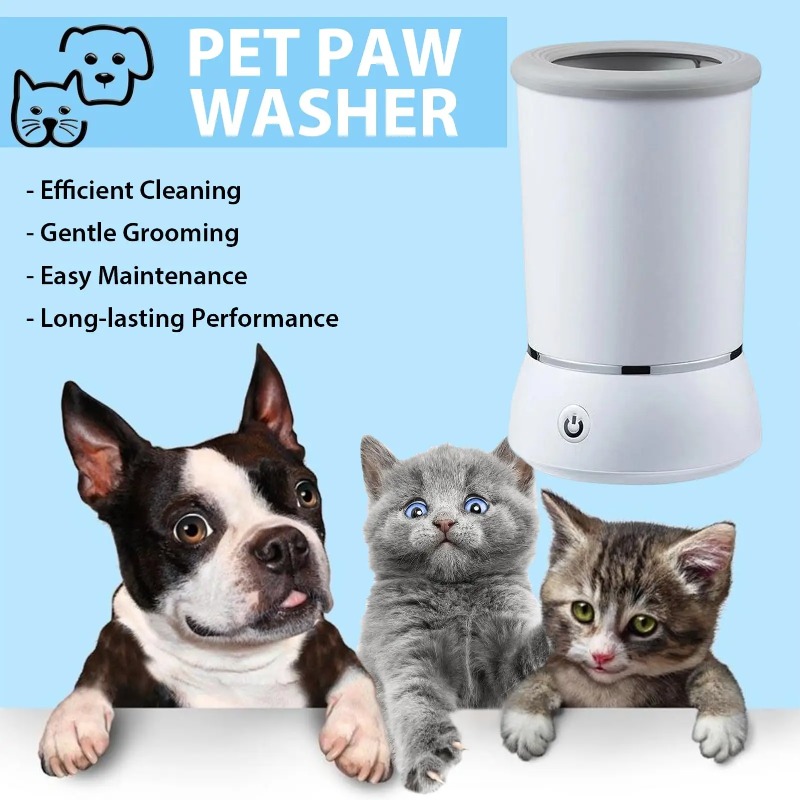 Limpador de Patas Elétrico par - Dog Paw Cleaner avaliação e preço