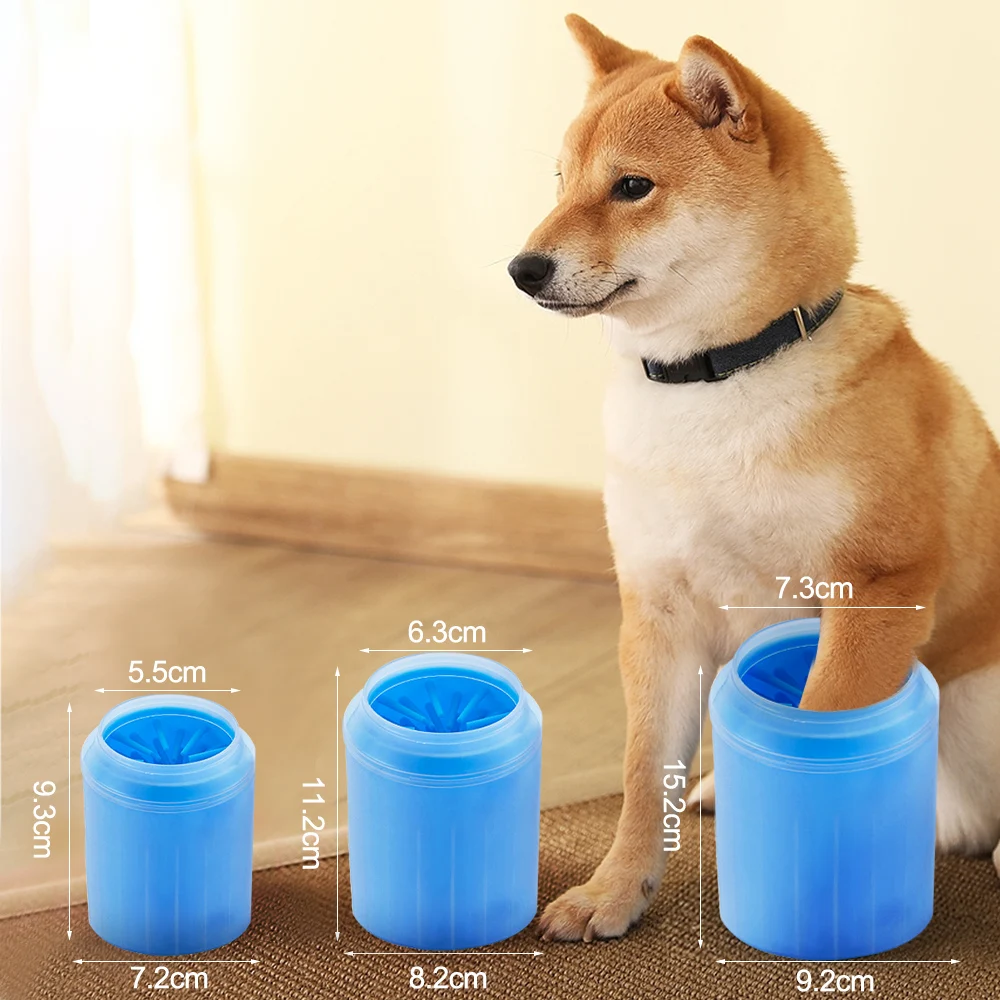 Estêmbolo de pata para animais - Dog Paw Cleaner avaliação e preço