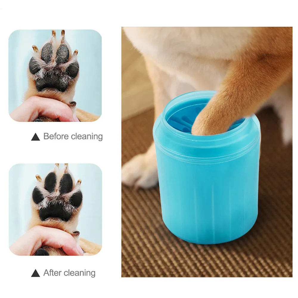 Estêmbolo de pata para animais - Dog Paw Cleaner avaliação e preço