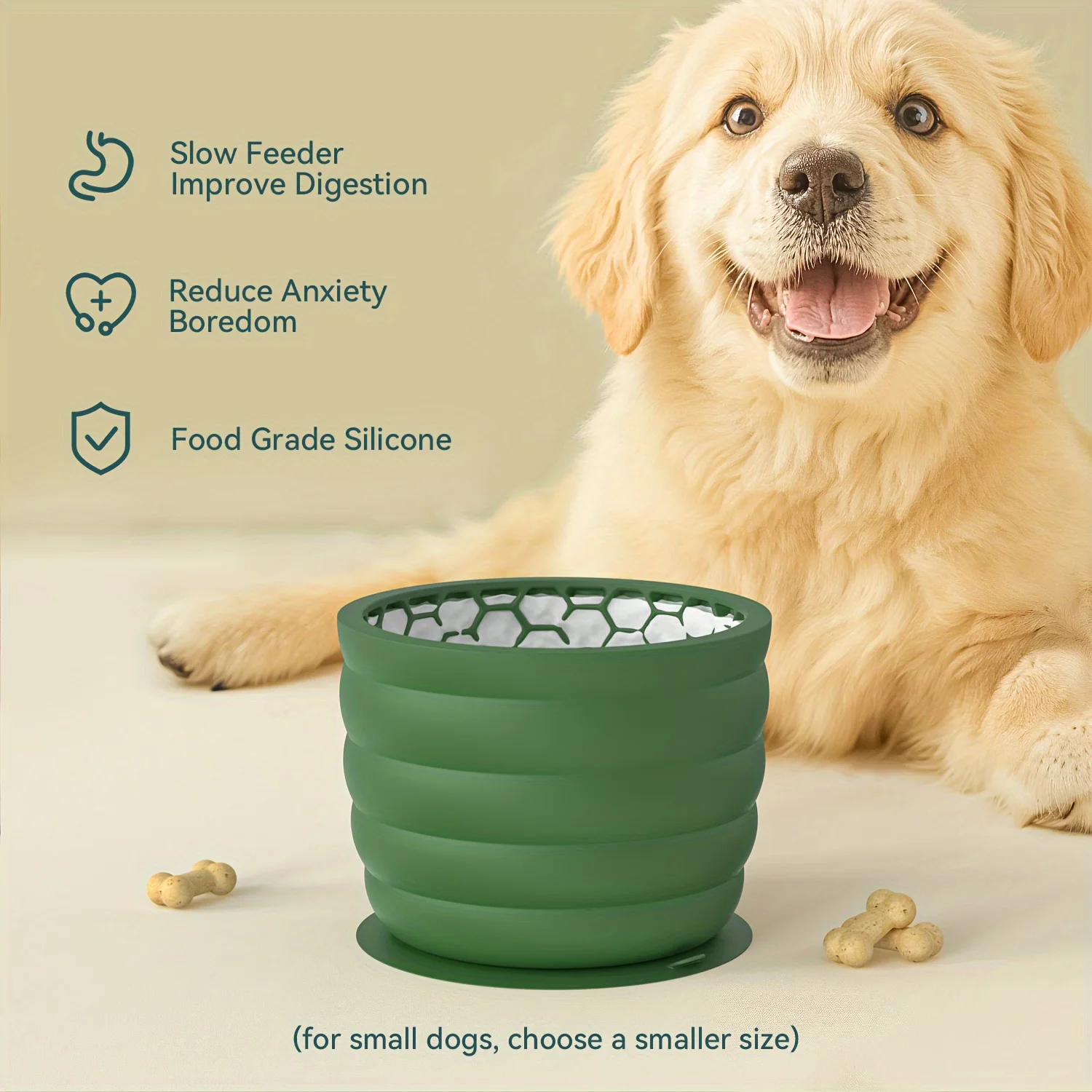 Copo de tigela para cães com a - Slow Feeder Dog Bowl avaliação e preço