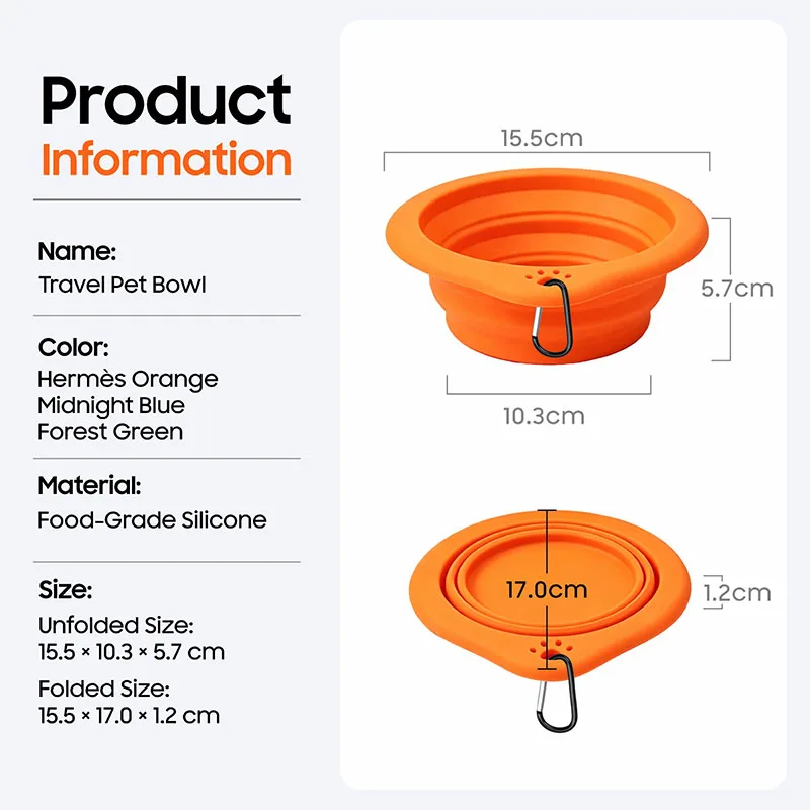 Tigela Dobrável de Silicone pa - Slow Feeder Dog Bowl avaliação e preço