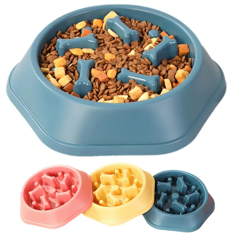1 Tigela Comedouro Lento para  - Slow Feeder Dog Bowl avaliação e preço